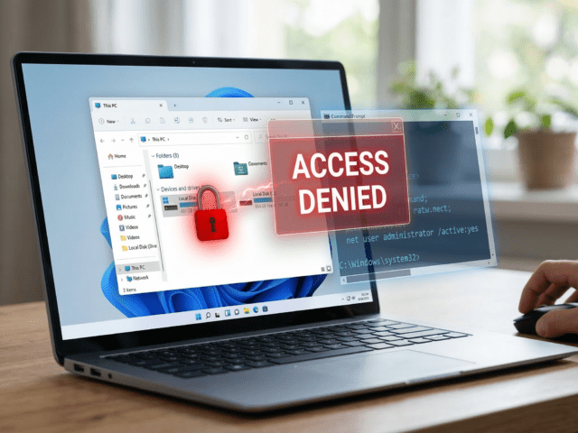 Σφάλμα “Δεν υπάρχει πρόσβαση στον δίσκο C” στα Windows 11